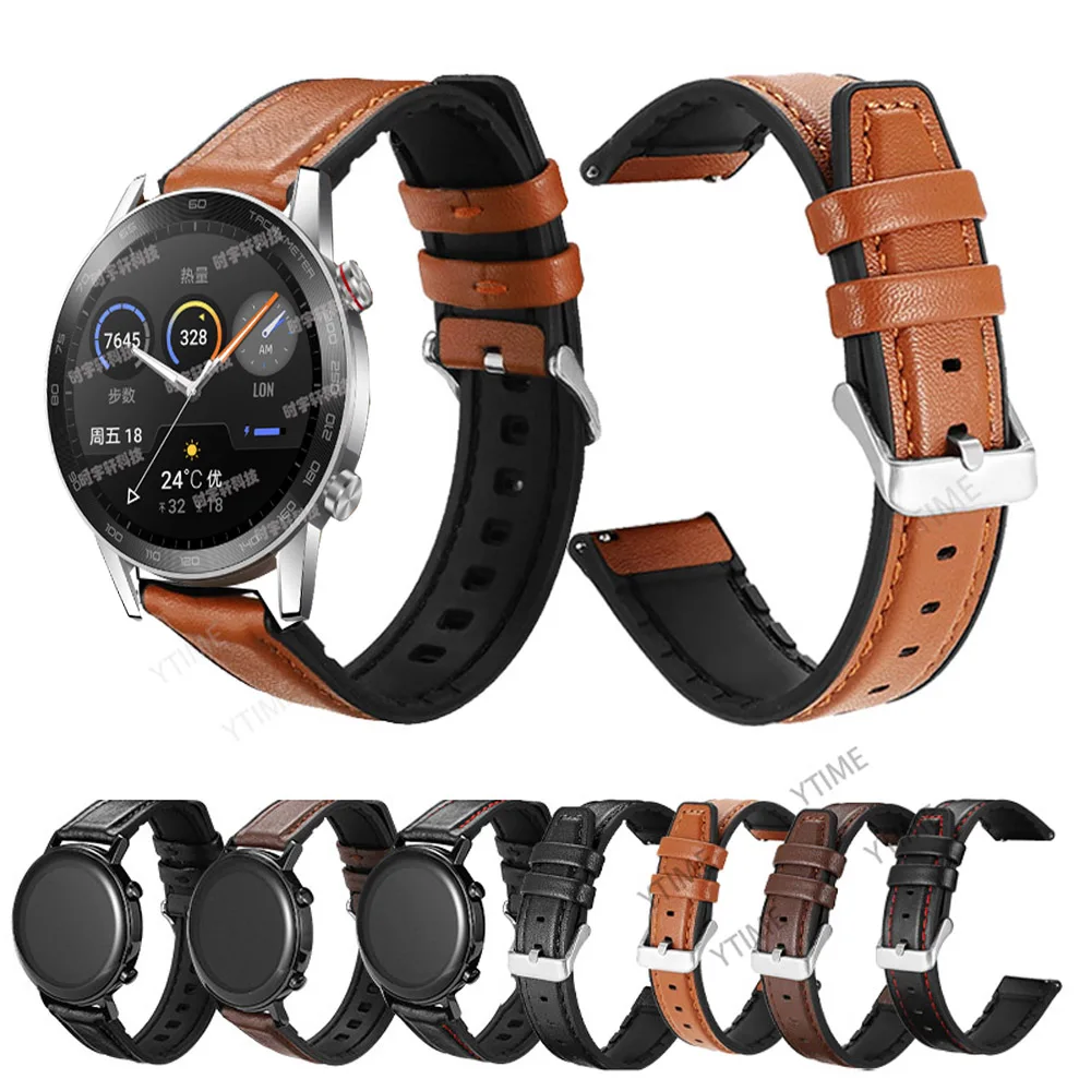 Para Amazfit GTR 2 2E 4 3 Pro pulsera correa de liberación rápida 22mm para Amazfit Cheetah Pro/redondo/equilibrio correa de silicona de cuero deportivo