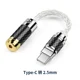 Type-C To 2.5mm