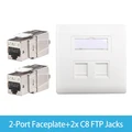 2Port C8 FTP Jacks