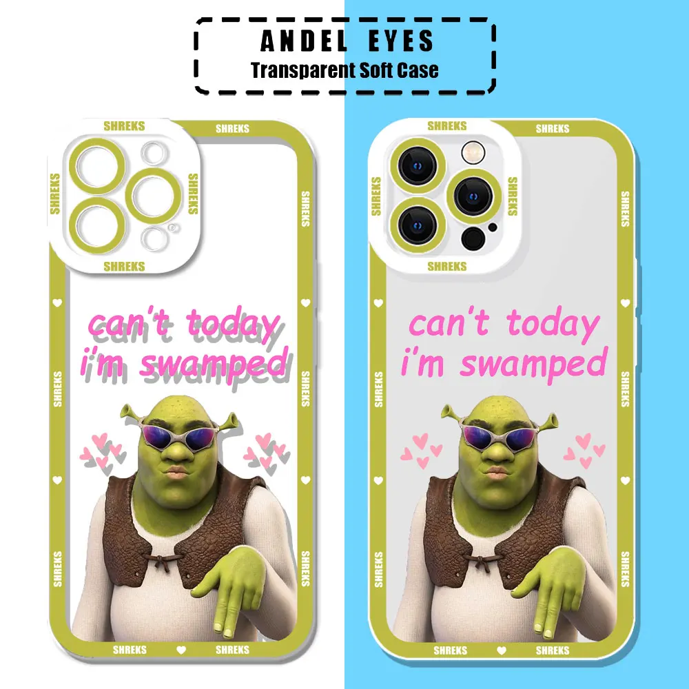 Funda iPhone con Tema Shrek – Transparente AntiGolpes - imagen 5