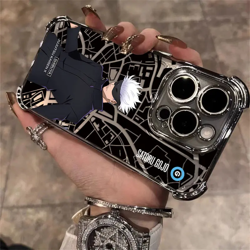 Funda chapada de Anime Jujutsu Kaisen para Oppo A3x A3 A2 A98 A79 A78 A58 A38 A18 A97 A57 A76 A36 A96 A17 A55 A74 A54 A16 4G 5G - imagen 2