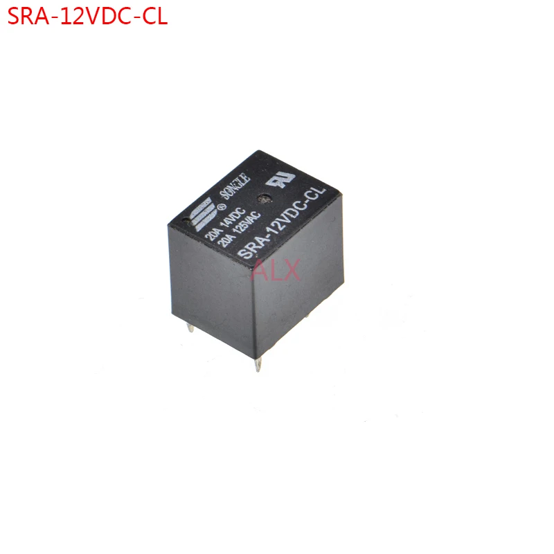 2 uds relé de potencia SRA-12VDC-CL T74 20A 5pin 12V realys