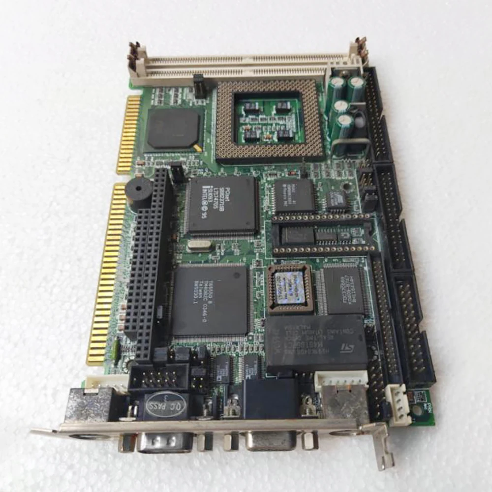 Placa base de control industrial 586 medio larga ISA 71Y8820 con memoria de CPU NEAT-575 REV:A2 - imagen 3