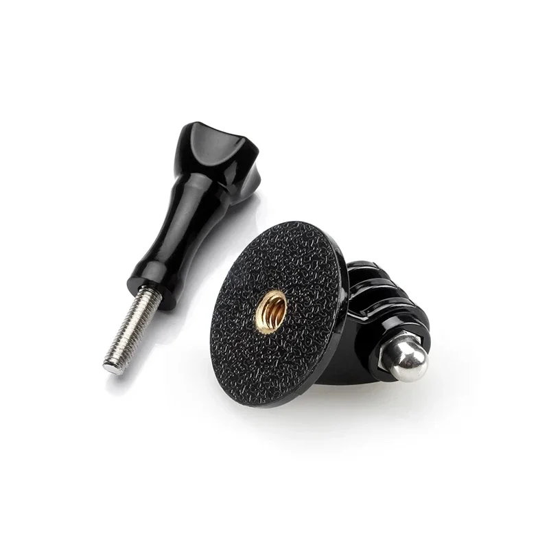 Adaptador de montaje de trípode para Go Pro Hero 12, 11, 10, 9, 8, 7, 6, 5, Xiaomi, Sjcam, Eken, DJI