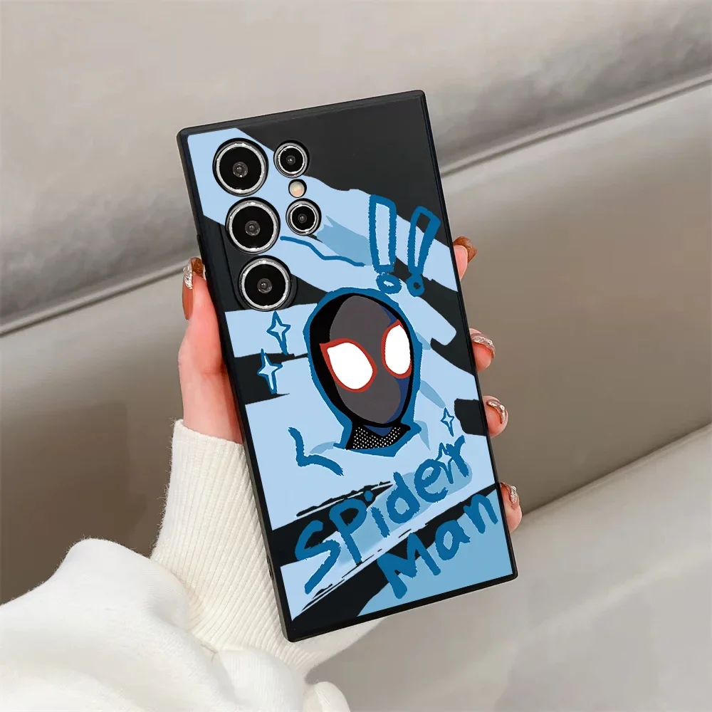 Funda de teléfono Marvel Spider man para Samsung Galaxy S25 Ultra S24 Ultra S23 FE S22 S20Plus A15 A35 A50 A51 A54 A55 A71 A72 A73 - imagen 5