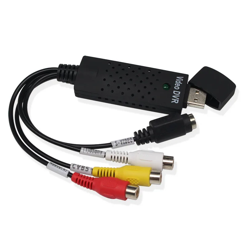 Convertidor de tarjeta de captura de grabación, adaptador de PC, USB 2,0, Easy cap, Audio, nuevo, vídeo, DVD, VHS, 1 unidad - imagen 3