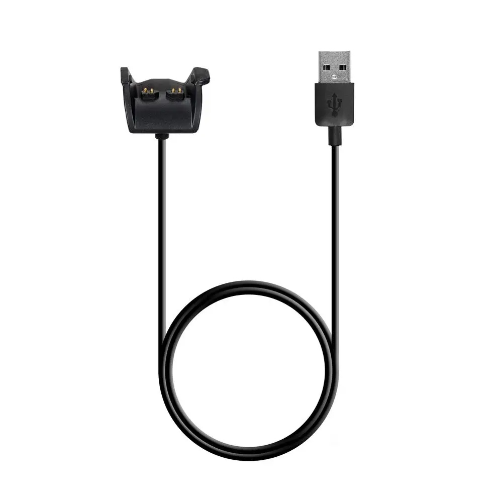 Cable de carga para cargador USB, Cable de carga de repuesto, soporte de base para reloj inteligente Garmin Vivosmart HR