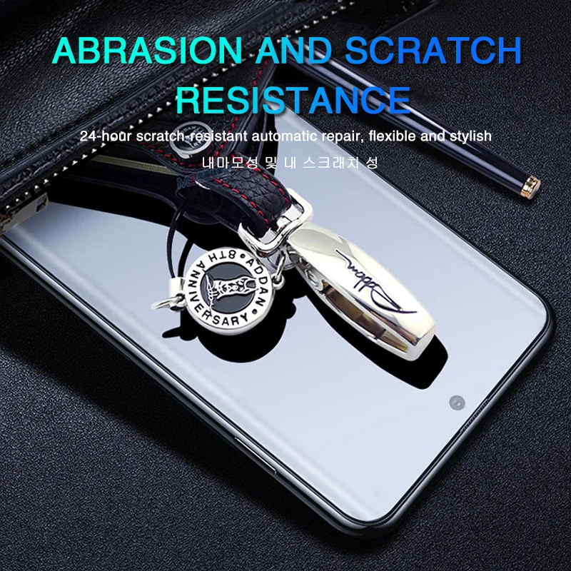 4 Uds película de hidrogel cubierta completa para Samsung Galaxy A51 A52 A53 A54 A55 A33 A34 A35 A12 A14 A15 A23 Protector de pantalla - imagen 5
