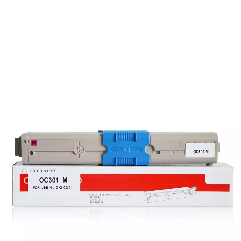 Compatible con cartucho de tóner de color OKI para Okidata C301 C321 C301n C321n C301DN C321DN MC332dn 44973533 /4/5/6 Kit de tóner - imagen 4