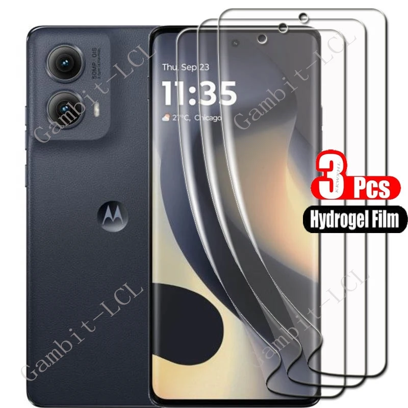 Para Motorola Edge (2024) MotorolaEdge Gen 5 Gen5 Hydraulic HD película de hidrogel suave cubierta protectora de pantalla completa - imagen 2