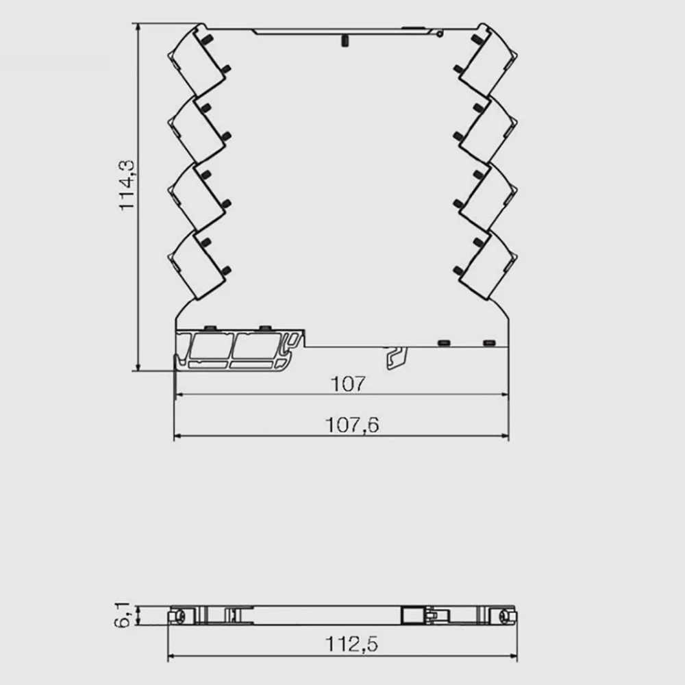 1175980000 ACT20M-CI-CO-S Repetidor mA de fijación analógica 0/4...20 mA - imagen 2