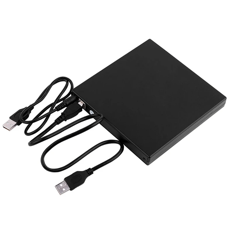 Reproductor de DVD externo portátil, Unidad de CD-ROM de Ultra velocidad, USB 2,0, compatible con ordenador portátil, PC y Escritorio