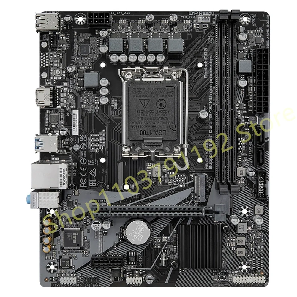   Placa base B460M POWER H610M K DDR4 B760M-D2H DDR4 - imagen 3