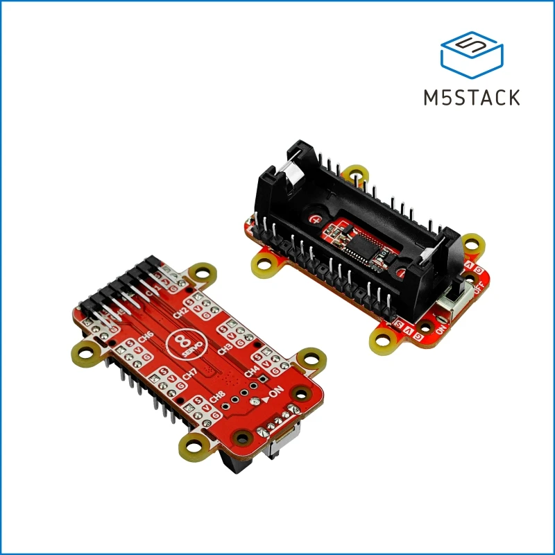 M5Stack Oficial M5StickC Servocontrolador HAT de 8 Canales - imagen 2