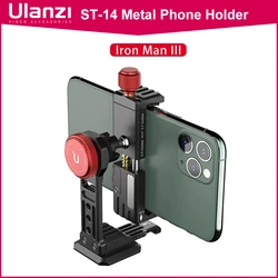 Ulanzi ST-14 Soporte Vertical para Smartphone con Zapata Fria - Vlog