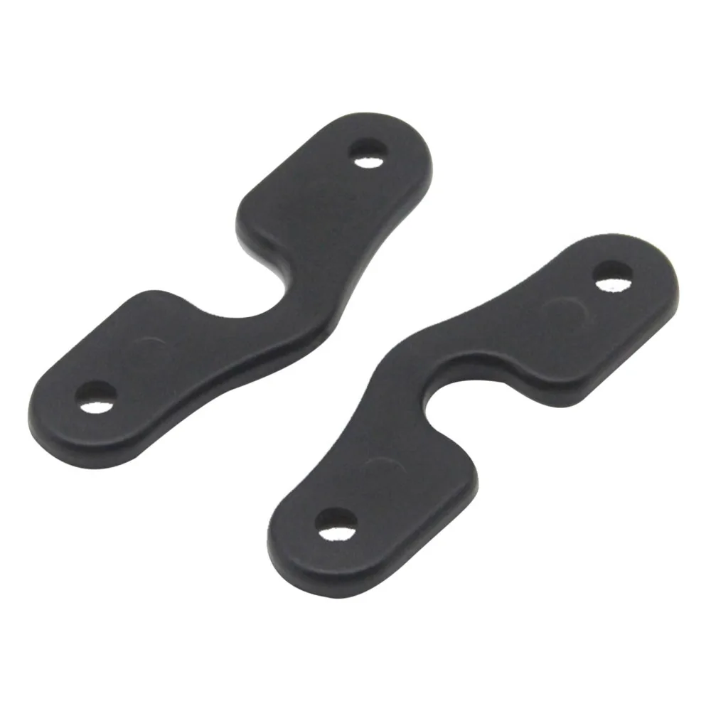 Kit de reparación de visera solar de aleación de aluminio, Clips de montaje de alta resistencia, repuesto de 2 piezas para Jeep Wrangler JK JL JT 2007-2023 - imagen 5