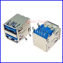 Conector USB 3.0 hembra de 9 pines doble alta velocidad