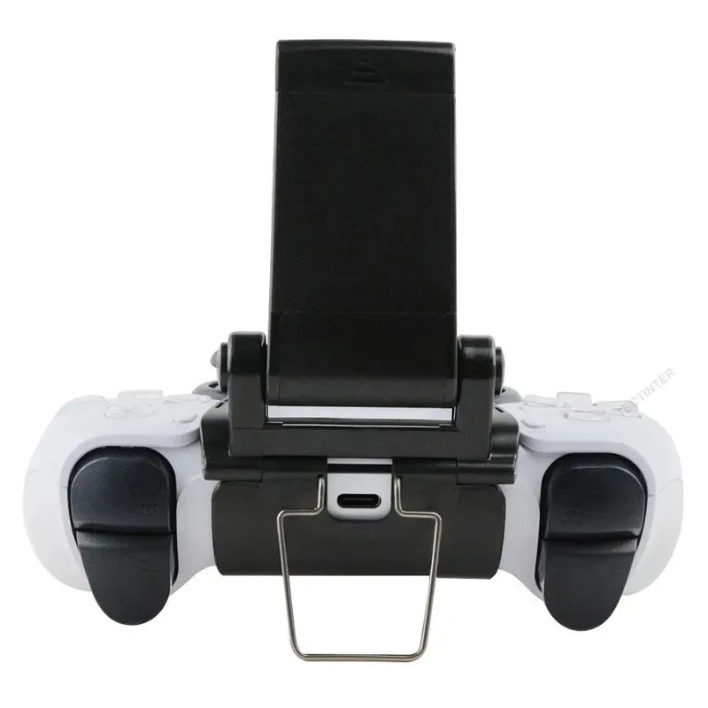 Para controlador de PS5, Gamepad, soporte para teléfono móvil, soporte de montaje con agarre inteligente, adecuado para accesorios de PS5 con ancho ajustable - imagen 5