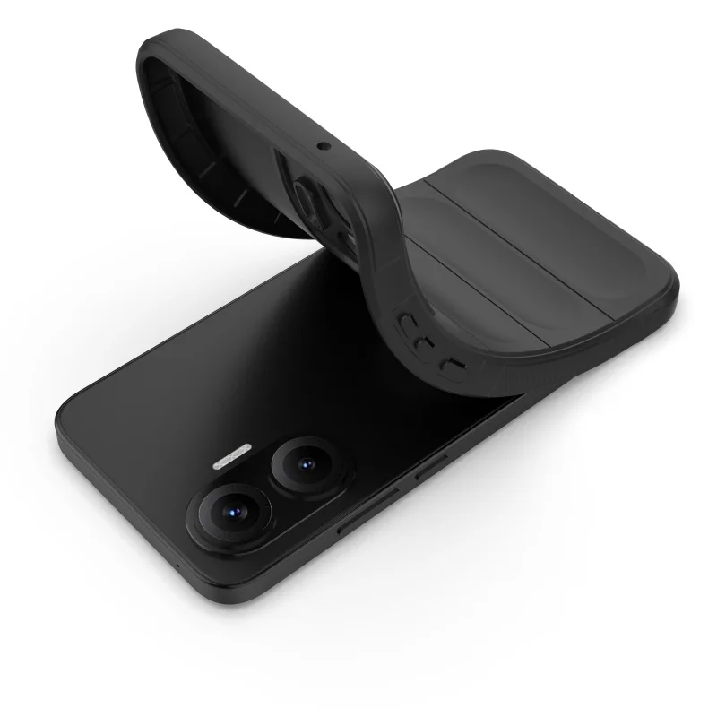 Para Xiaomi Poco F7 funda Poco F7 Capas nuevo Protector de lente armadura de lujo a prueba de golpes parachoques trasero suave TPU Fundas Poco F7 - imagen 4