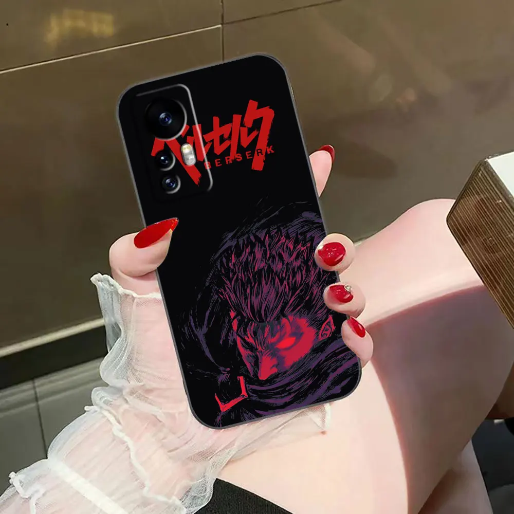 Funda de teléfono con foto personalizada de Anime b-bererk g-guts Manga para Xiaomi 11 11T 12 12T 13 14T 15 POCO F5 F6 F7 X3 X5 M4 M5 M6 M7 - imagen 3