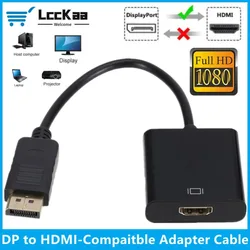 LccKaa Cable Adaptador DP a HDMI Estable para MacBook Pro/Air y TV