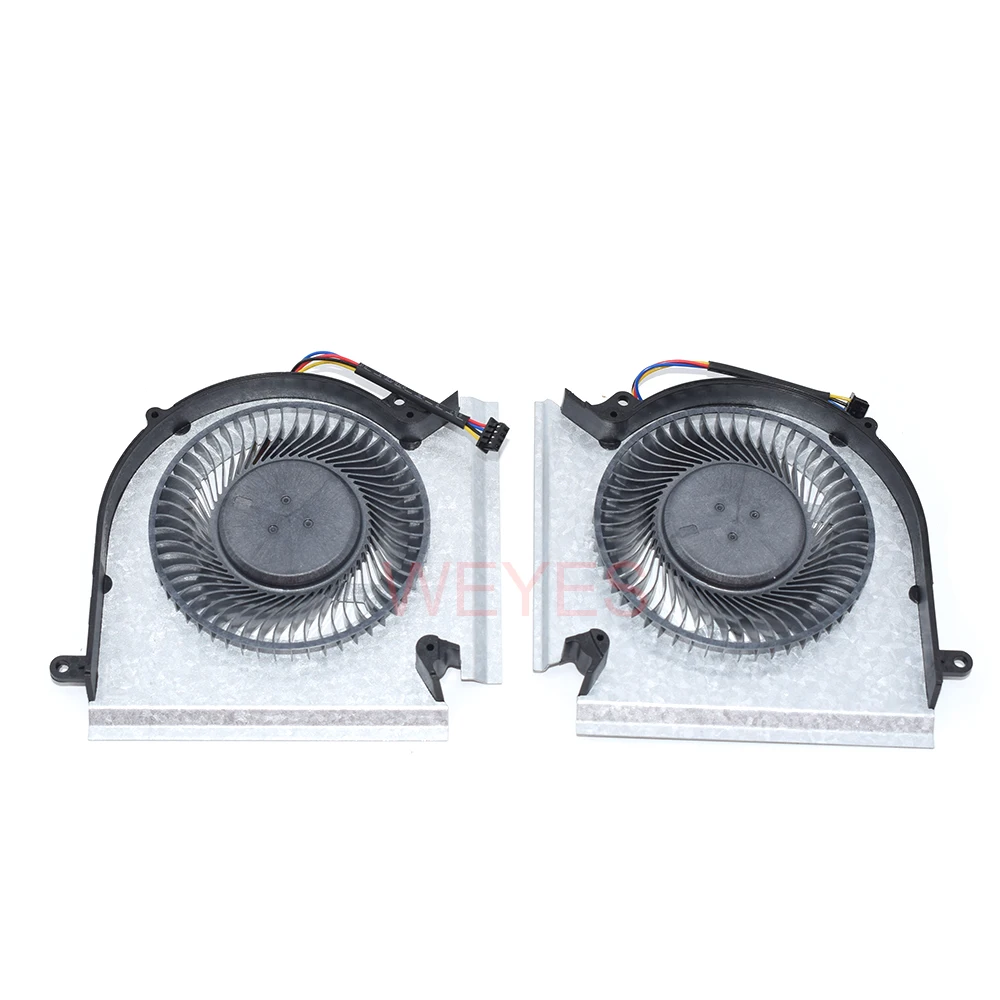 Ventilador de refrigeración para ordenador portátil MSI GE66, GP66, GL66, MS-1541, CPU GPU, 4 pines, DC5V, 1.0A, refrigerador, PABD08008SH, N453, N454, nuevo - imagen 2