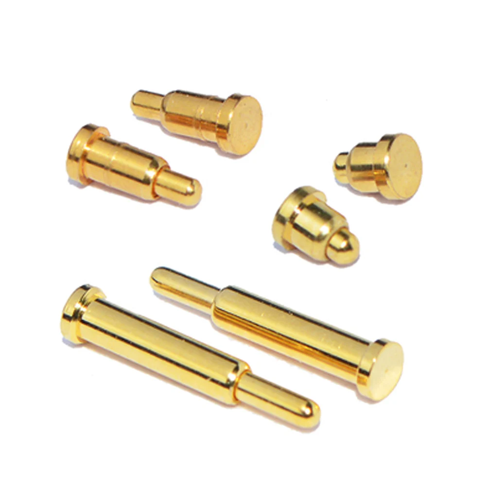 1 Uds conector Pin Pogo batería Pogopin contacto con resorte aguja SMD PCB 1,8 2 3 4 5 6 7 8 9 10 12mm - imagen 5