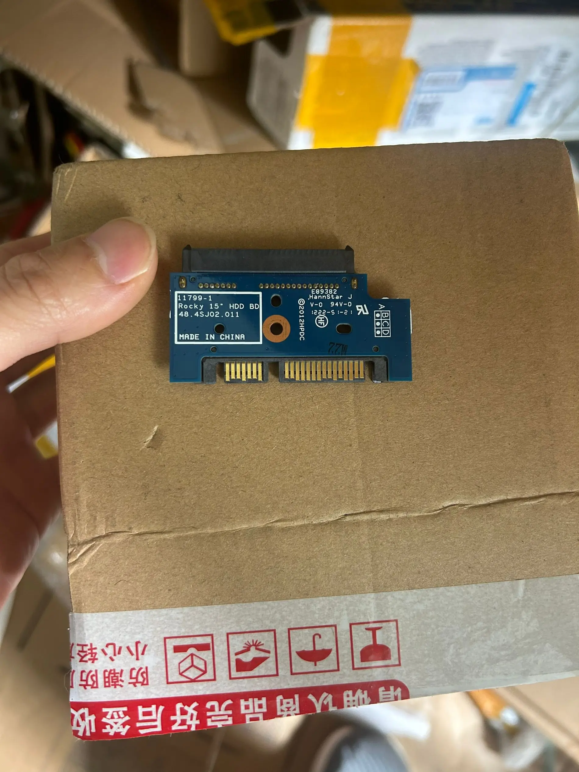 Para HP ProBook 4540s Sata Placa de conector de disco duro 48.4SJ02.011 Rocky 15 HDD BD 11799-1