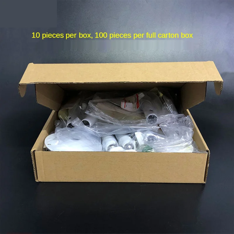 Soporte de cámara de vigilancia, Base Universal pequeña, tipo I, corto, aleación de aluminio, pintura blanca - imagen 4