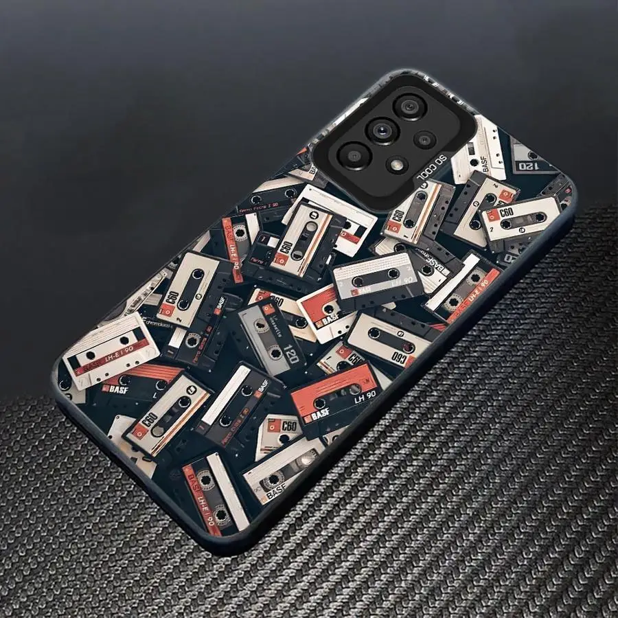 Funda de teléfono con patrón de cinta de la suerte para Samsung Galaxy A35 A51 A56 A72 A52 A53 A26 A36 A71 A54 A73 A55 Soft Shell - imagen 4