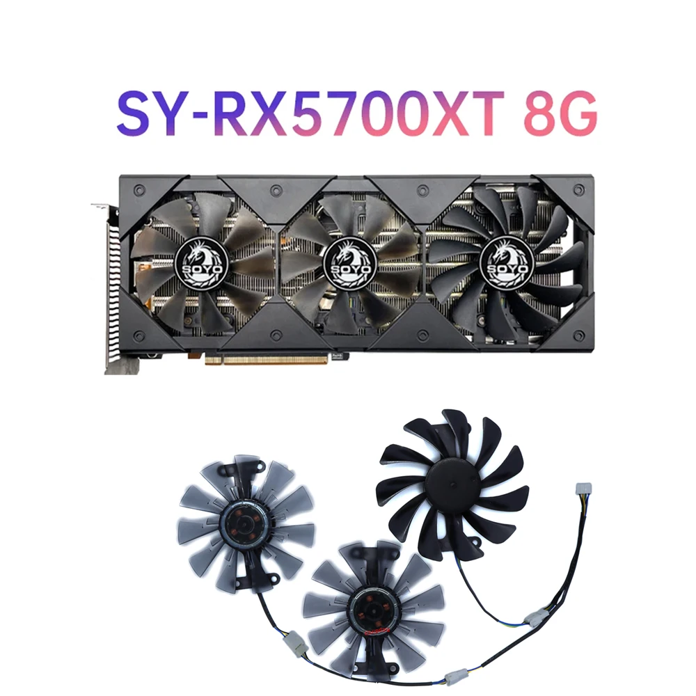 Ventilador Refrigeración Tarjeta Gráfica RX 5700 XT / RX 580 – Set - imagen 3