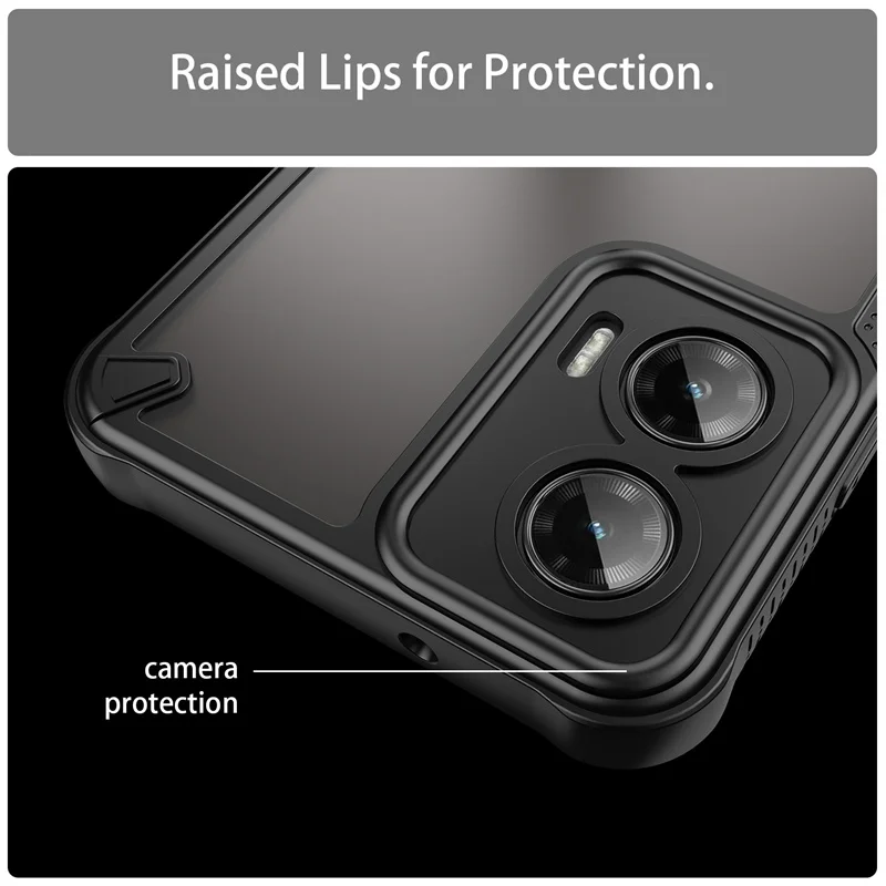 Funda protectora híbrida resistente para Motorola Moto G35 G55 G75 5G, funda a prueba de golpes, Fundas Capa - imagen 4