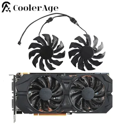Ventilador GPU 88mm Gigabyte GTX 960 950 R9 390 380 Repuesto