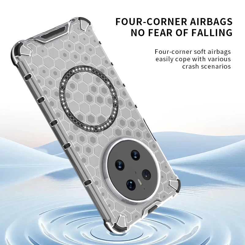 Para OPPO Realme 13 Pro 5g anillo magnético contraportada funda de teléfono anillo Magsafe lente de carga inalámbrica proteger fundas Coupe a prueba de golpes - imagen 5