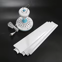 K1KF Ventilador de Techo con Interruptor y Enchufe Americano
