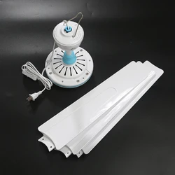 K1KF Ventilador de Techo con Interruptor y Enchufe Americano