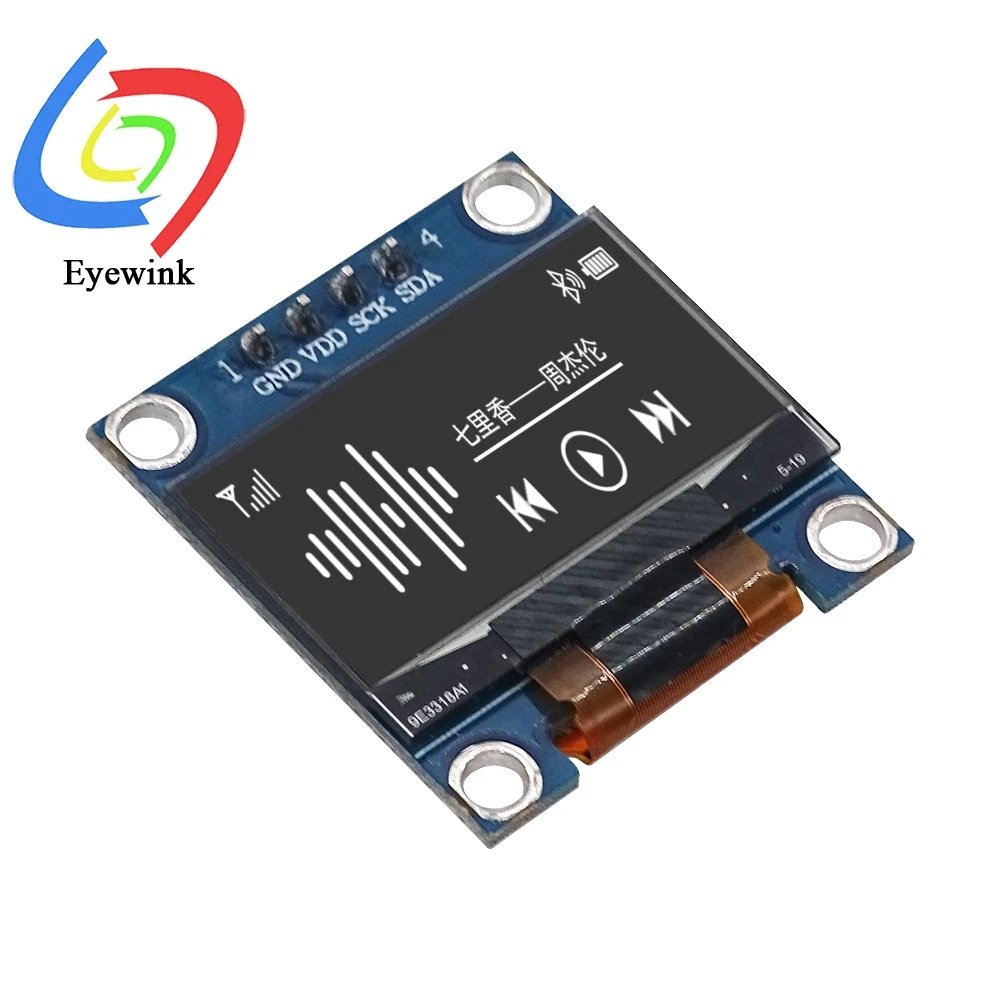 Pantalla OLED de 0,96 pulgadas SSD1315 SSD1306 I2C IIC SPI Serial 128X64 LCD 4 pines para Arduino - imagen 3