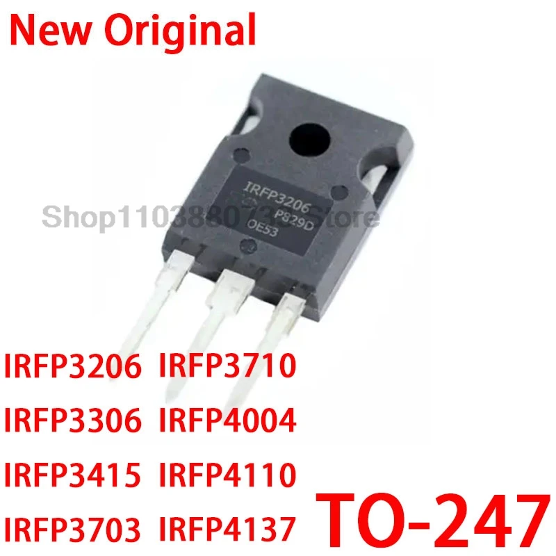 5/Uds nuevo Original IRFP3206 IRFP3306 IRFP3415 IRFP3703 IRFP3710 IRFP4004 IRFP4110 IRFP4137 TO-247 tubo de efecto de campo en Stock