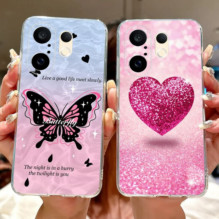 Funda de teléfono con pintura bonita para Vivo S30 Pro Mini 5G, funda trasera de silicona suave TPU para Vivo S30 Pro Mini V2465A, parachoques - imagen 5