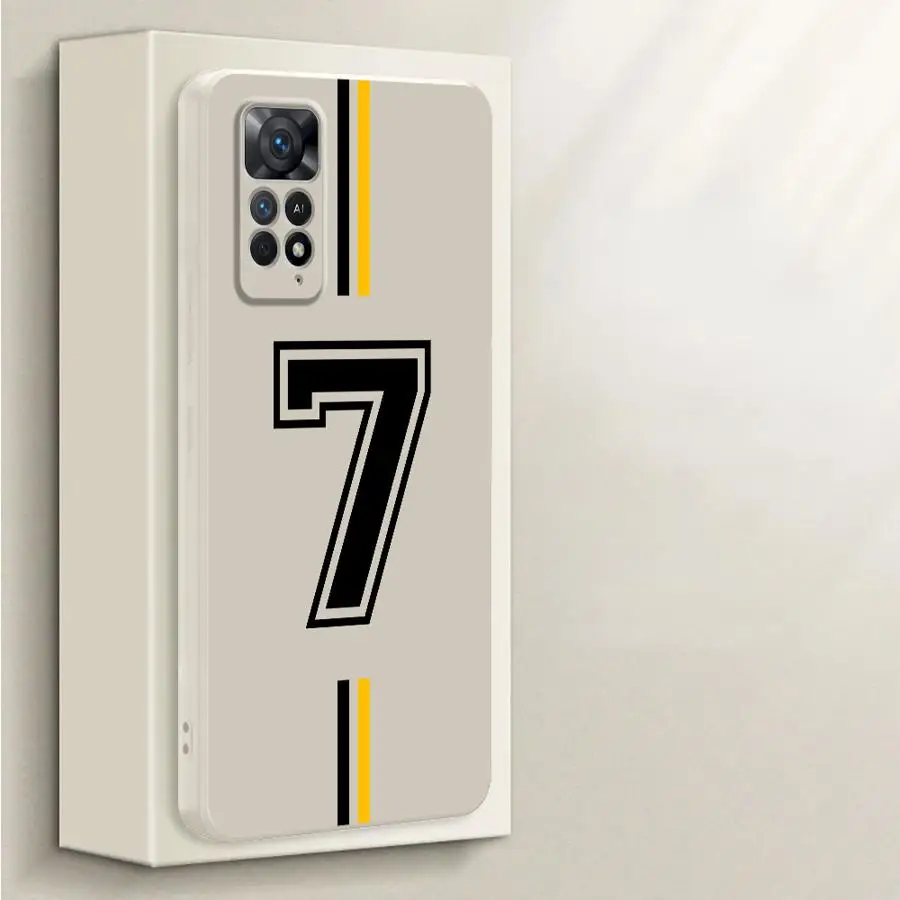 Funda de teléfono para Samsung Galaxy A51 A15 A22 A52 A16 A24 A36 A26 A35 A11 A12 A13 A14 A34 cubierta suave número de bola caliente - imagen 4