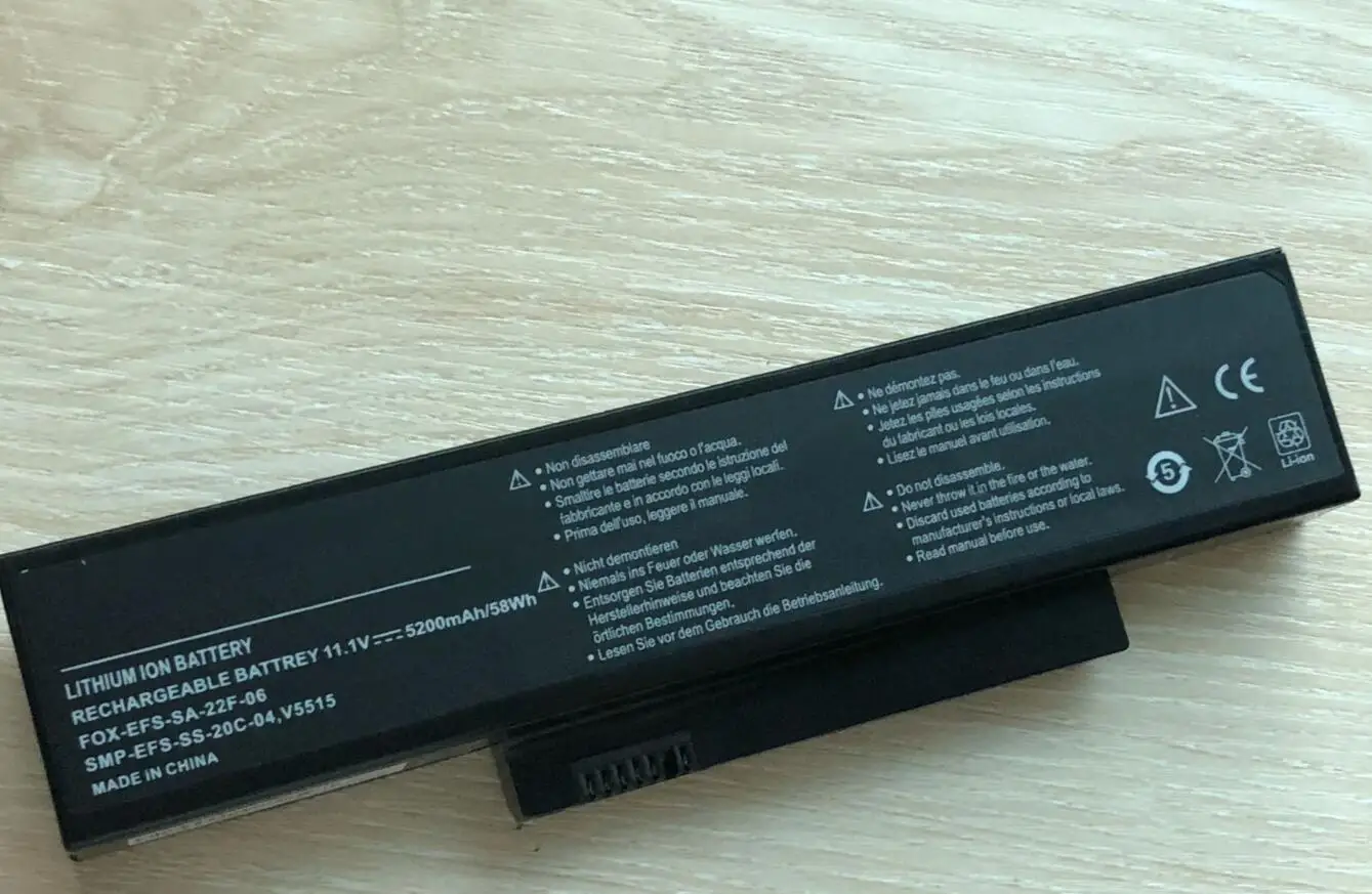 Batería para FUJITSU PARA FUJITSU-SIEMENS Amilo La1703 La-1703 V5515 V5535 SMP-EFS-SS-20C-04 SMP-EFS-SS-22E-06 SMP-EFS-SS-26C-06 - imagen 5