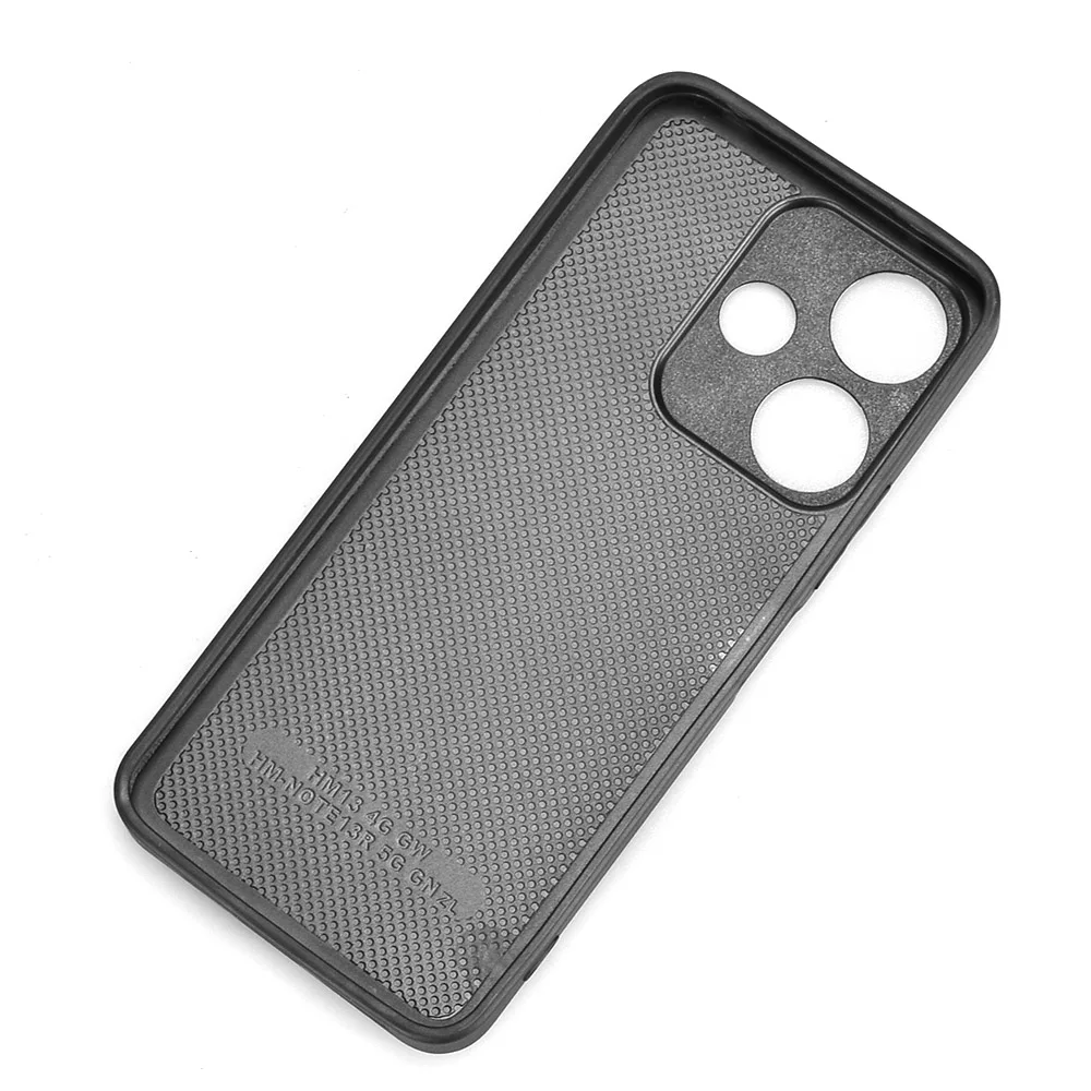 Funda con textura de cuero y tela cosida para Redmi 13 4G, funda ligera para Xiaomi Poco M6 4G - imagen 4