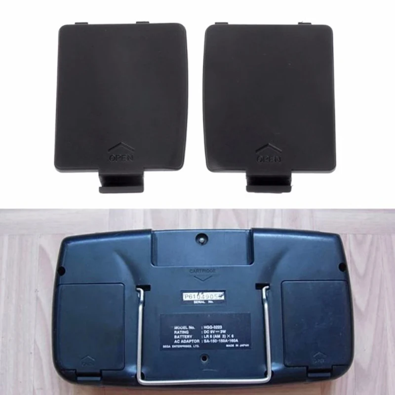 Cubierta de puerta de batería para GameGear GG, tapa de batería AA izquierda y derecha, accesorios de juegos, nuevo juego, 1 Juego - imagen 2