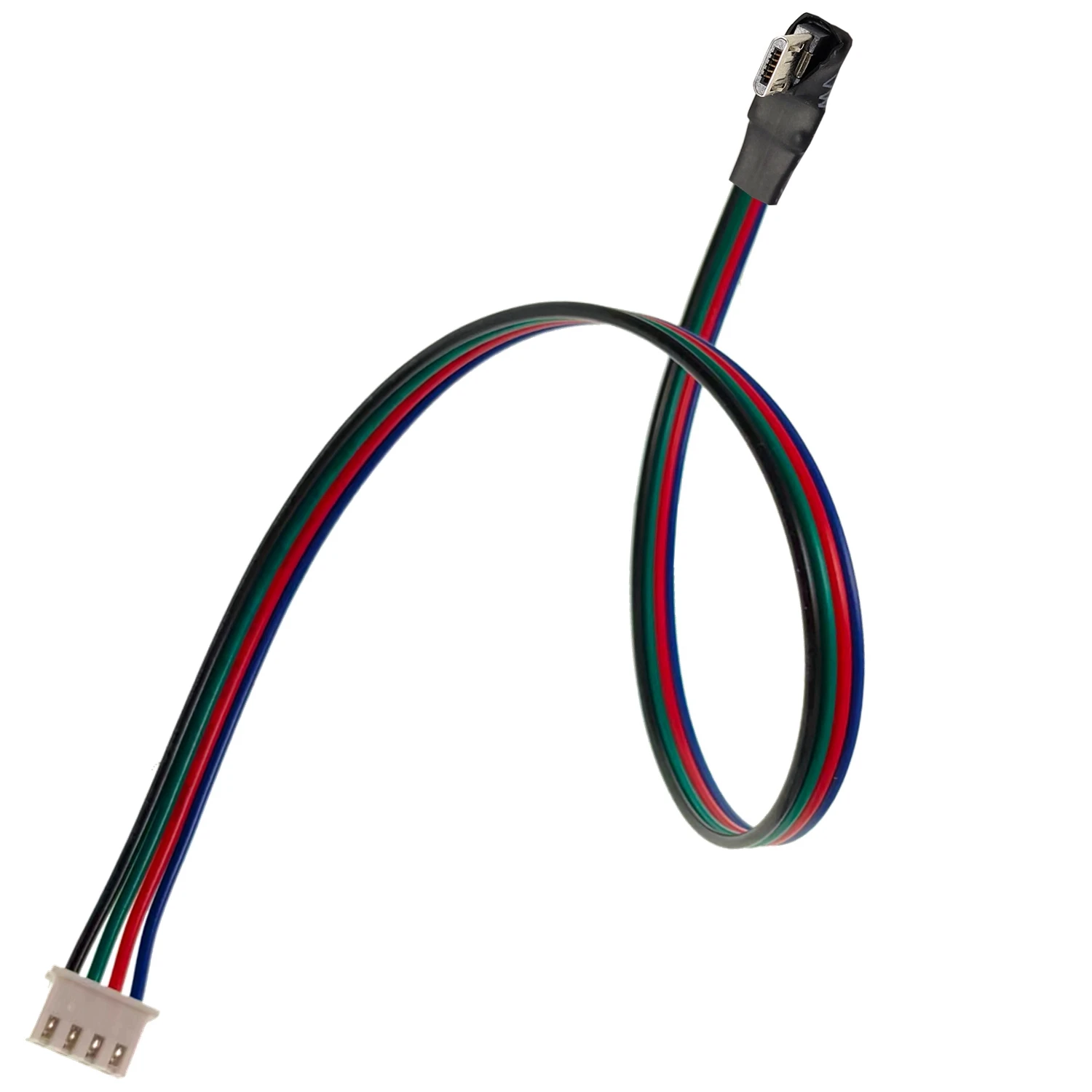 Cable de conexión de 4 pines Micro mini USB tipo C macho hembra par enchufe de cableado con Cable de Terminal PH2.0 longitud 30CM - imagen 3