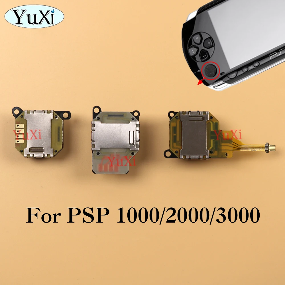 1 unidad de Joysticks analógicos 3D para PSP 1000 2000 3000, tapas de agarre de botón negro, potenciómetro de módulo para reemplazo PSP1000 - imagen 3