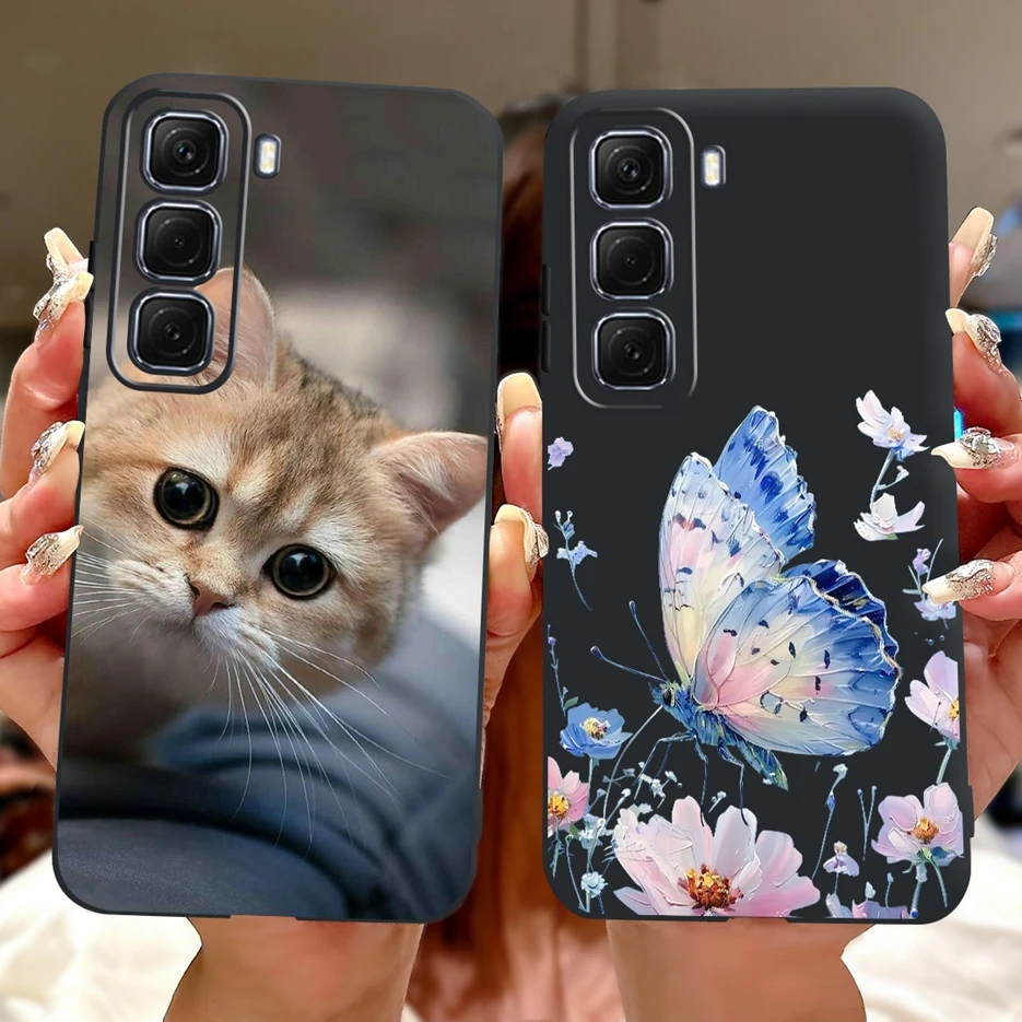 For Infinix Hot 50 Pro Plus Case X6880 Cute Lucky Koi Cover Soft TPU Phone Case For Infinix Hot 50 Hot50 Pro 4G X6881 X6882 Bags - imagen 4