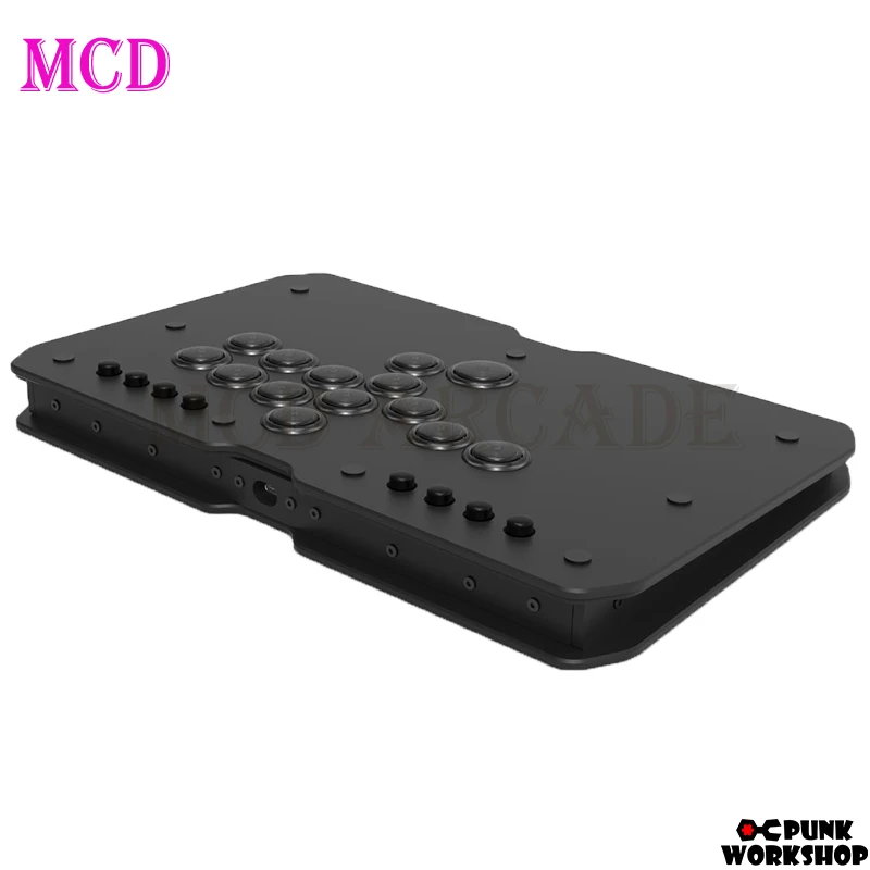 HitBox ultrafino Punk Workshop con controlador de palo de combate de 3 modos SOCD, botón mecánico para PC/SF6 - imagen 5