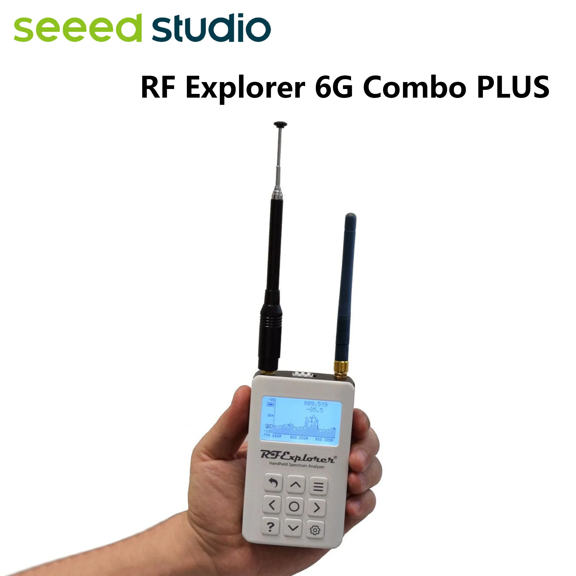 Analizadores de espectro RF Explorer 6G Combo PLUS Slim Soporte de alta frecuencia que cubre todos los rangos de hasta 6,1 GHz sin huecos - imagen 3