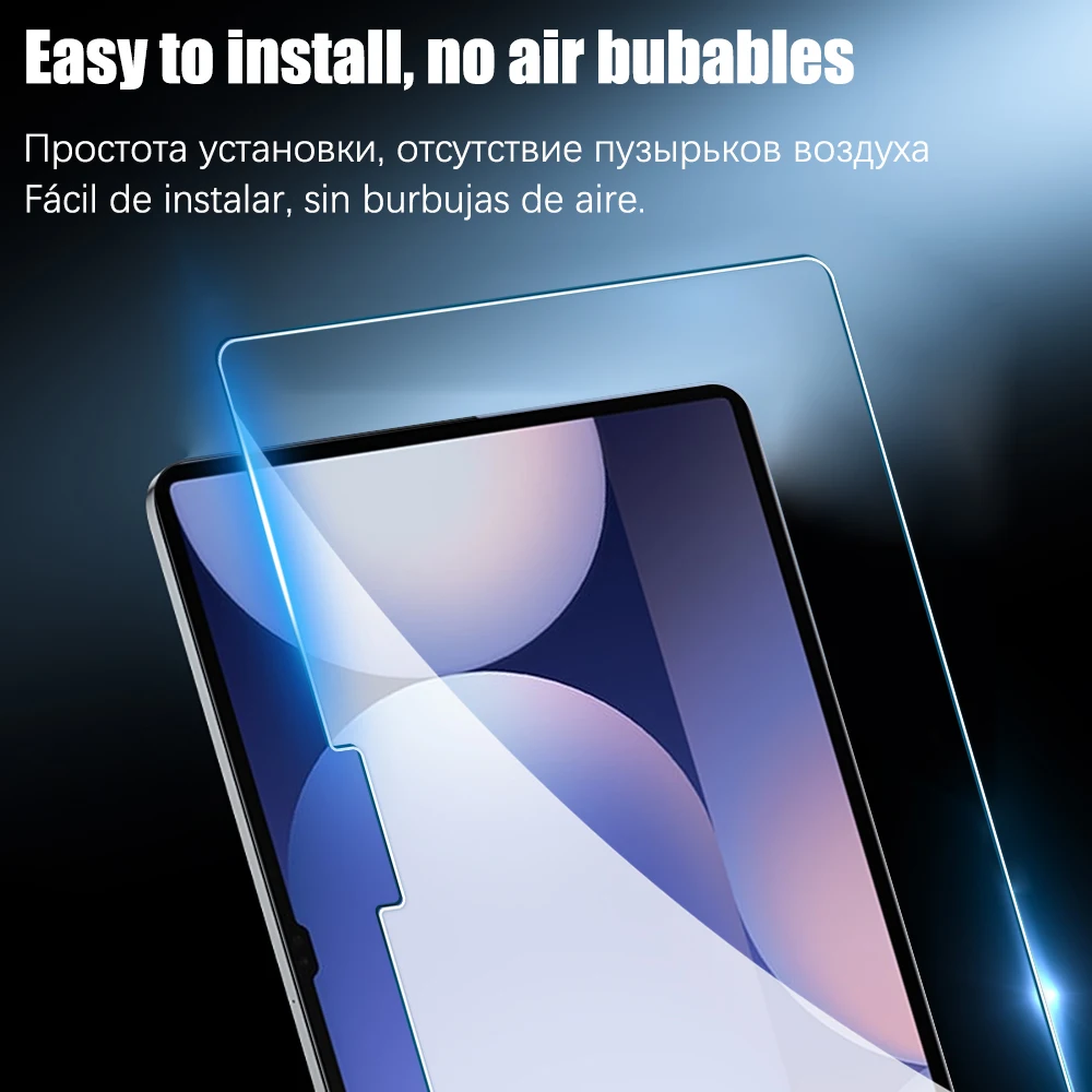 Protector de pantalla de vidrio templado para Samsung Galaxy Tab S10 Ultra Plus S10 + accesorios de tableta de vidrio transparente película 9H 2 uds - imagen 2