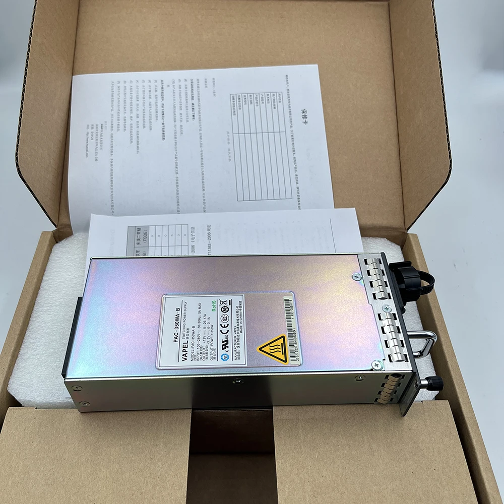 Fuente de alimentación de CA de 350W para HUAWEI CloudEngine serie 6800, fuente de alimentación con interruptor PAC-350WA-B80 - imagen 3
